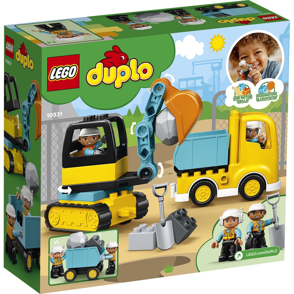 LEGO® DUPLO® - Камион и екскаватор с вериги (10931)