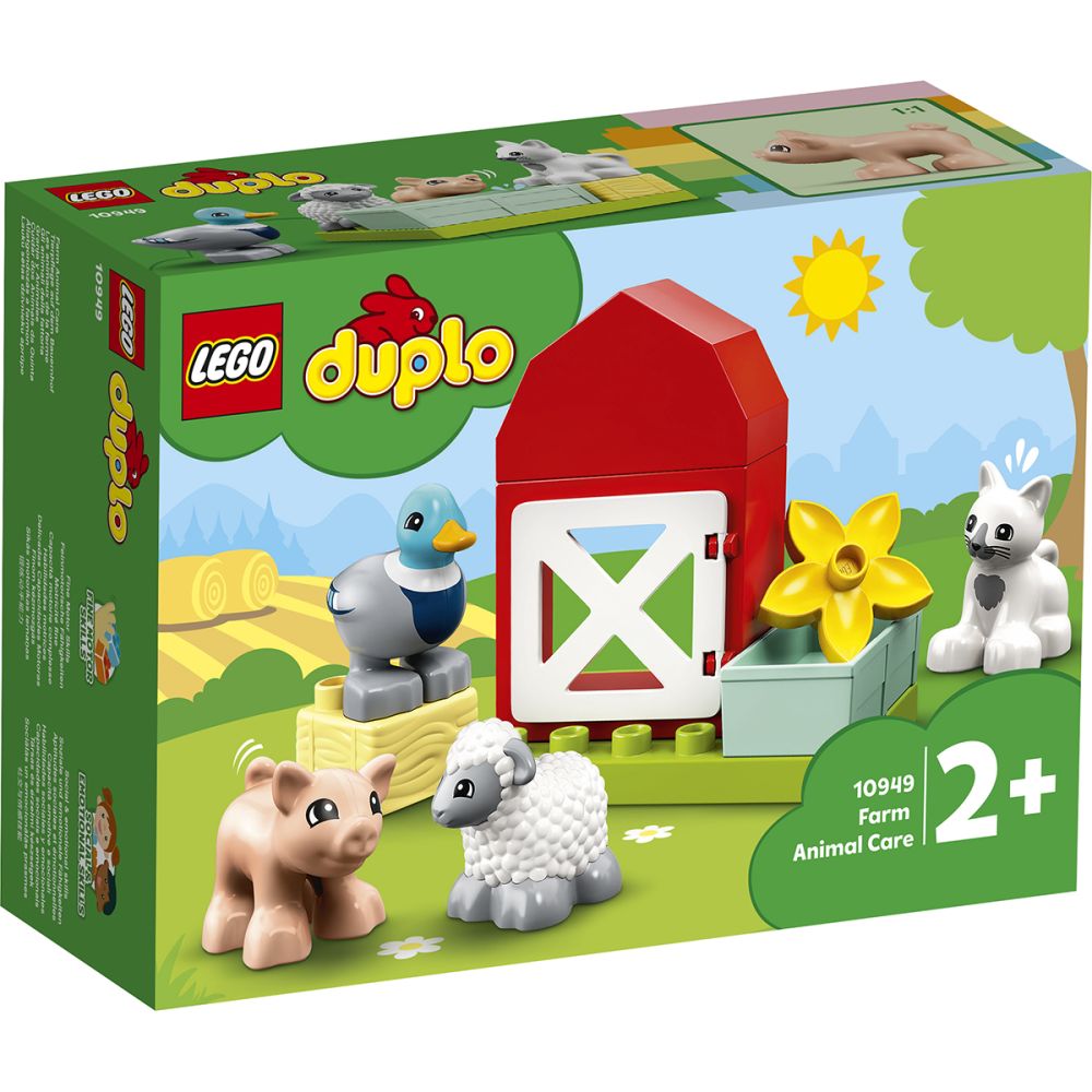 LEGO® DUPLO® Town - Грижи за животните във фермата (10949)