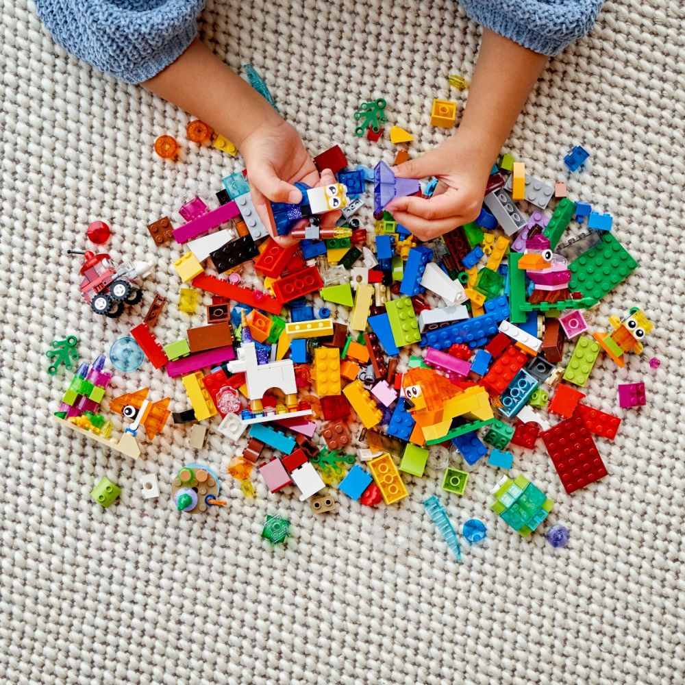 LEGO® Classic - Творчески прозрачни тухлички (11013)