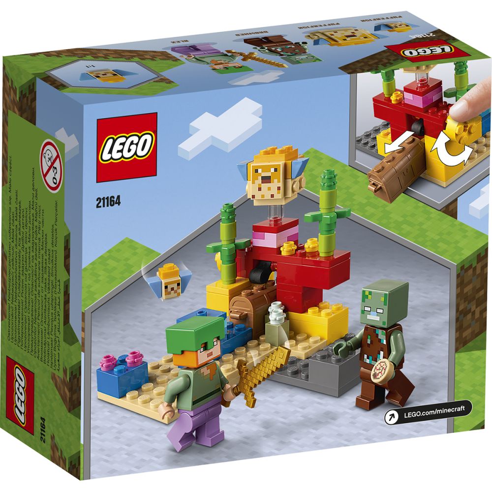 LEGO® Minecraft™ - Коралов риф (21164)