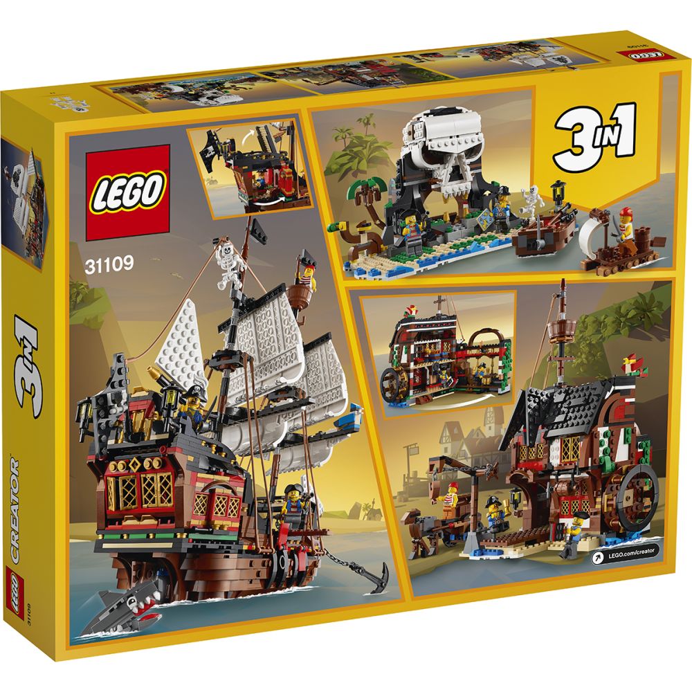 LEGO® Creator - Пиратски кораб (31109)