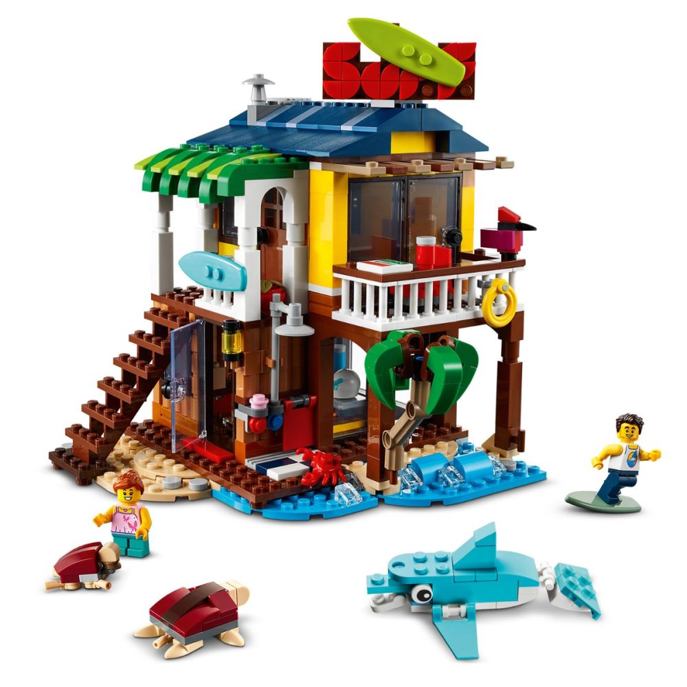 LEGO® Creator - Плажна къща за сърф (31118)