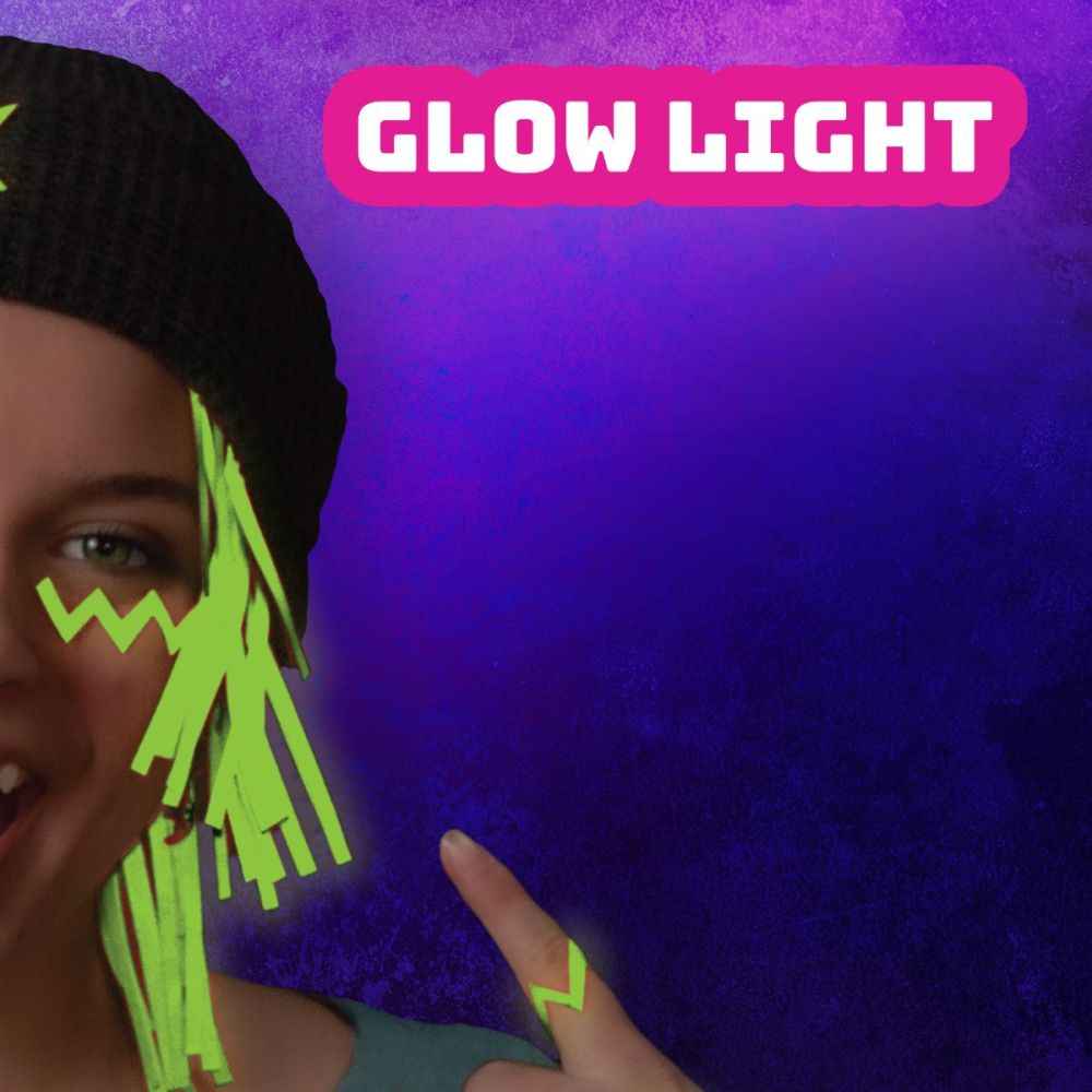 Творчески комплект Let's Glow Studio с фосфоресциращи стикери