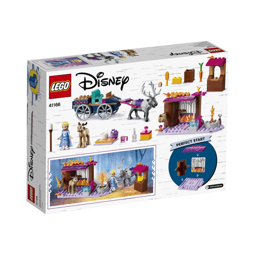 LEGO® Disney Frozen 2 - Приключение с каляска на Елза (41166)