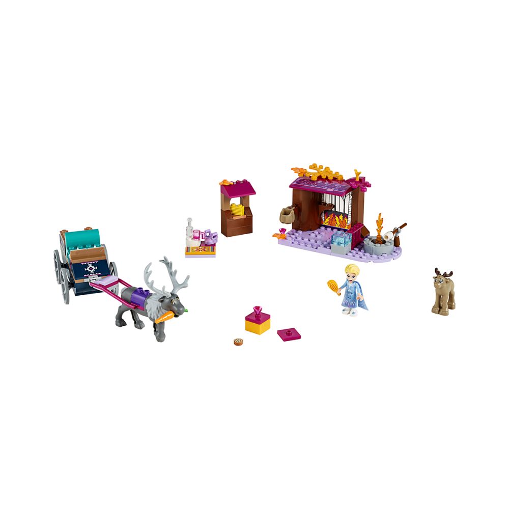 LEGO® Disney Frozen 2 - Приключение с каляска на Елза (41166)