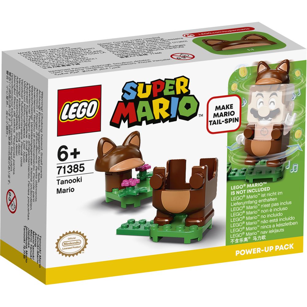 LEGO® Super Mario - Силов костюм: Марио Тануки (71385)