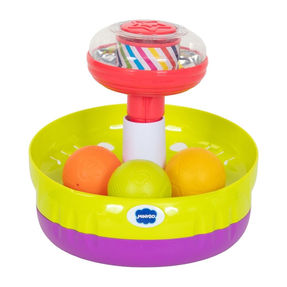 Интерактивна игра с топчета, Minibo, My First Spin Top