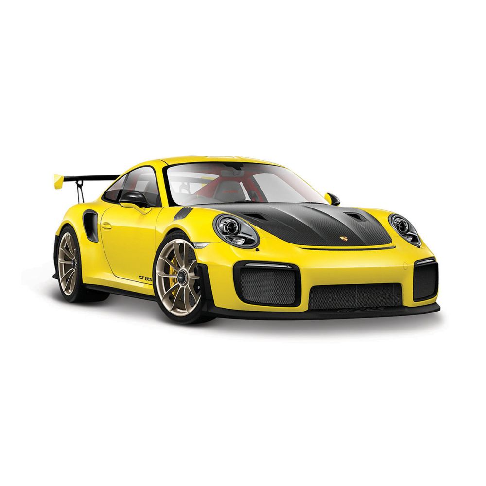 Количка Maisto Porsche 911 GT2 RS, 1:24, Жълта