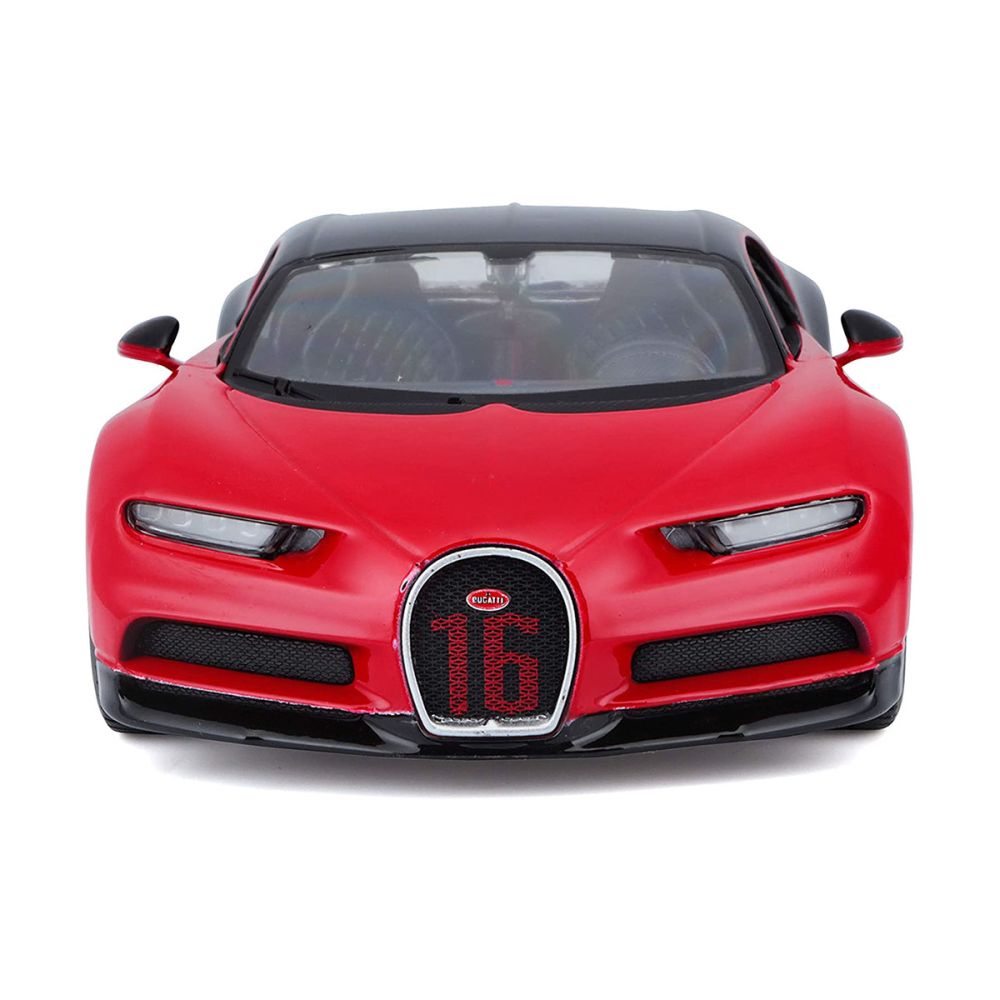 Количка Maisto Bugatti Chiron Sport, 1:24, Червена