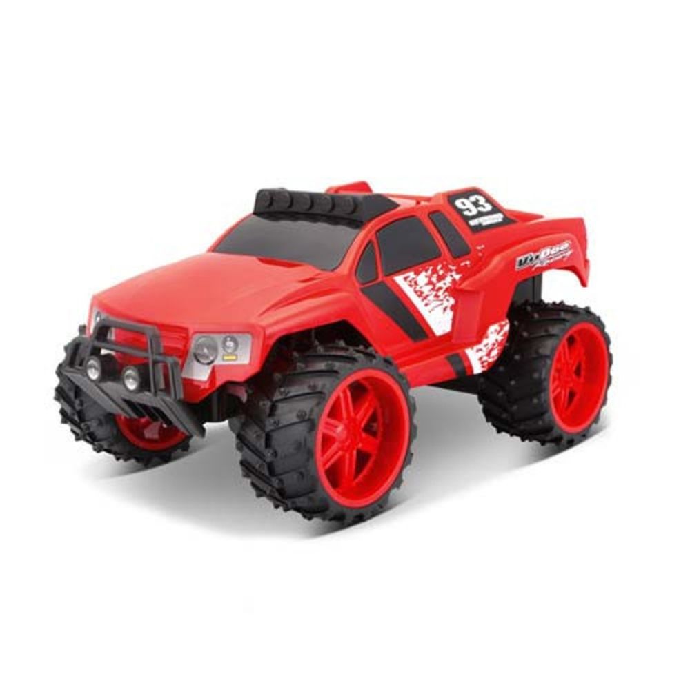 Количка с дистанционно, Maisto, Off Road Vudoo, 1:16, Червена