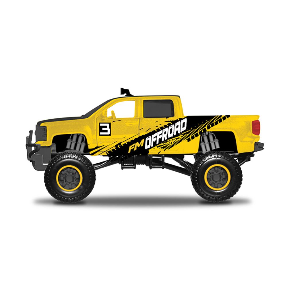 Количка Maisto Fresh Metal 4X4 Rebels,11 см, Жълта