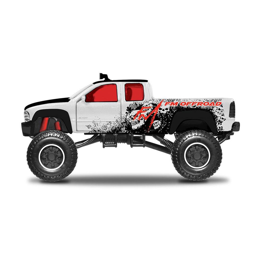 Количка Maisto Fresh Metal 4X4 Rebels,11 см, Бяла