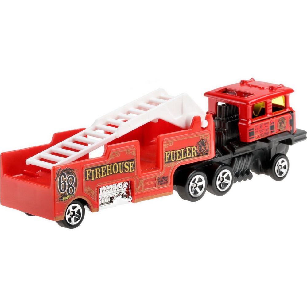 Количка Hot Wheels, Track Stars, Firehouse fueler