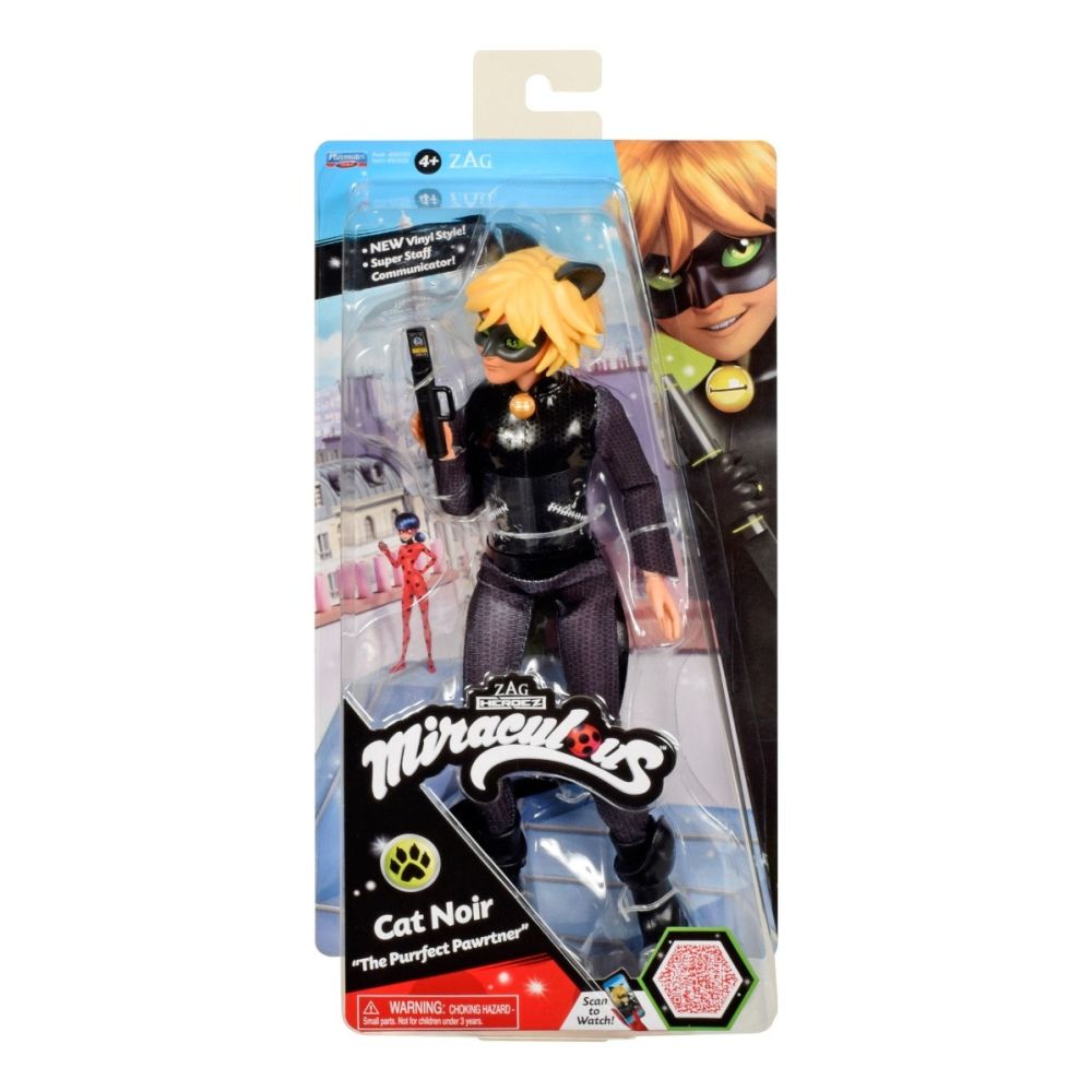 Кукла Miraculous, Zag Heroez, Cat Noir, 30 см