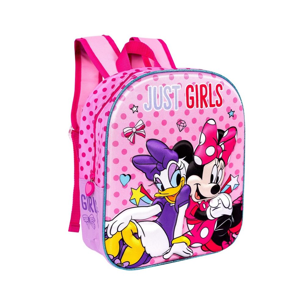 Мини раница за детска градина, Disney Minnie Mouse, 3D