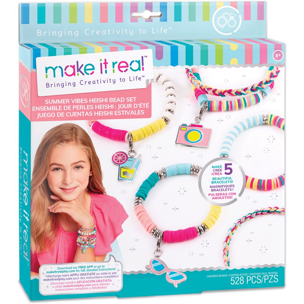 Комплект гривни Make It Real, Летни емоции, 528 части