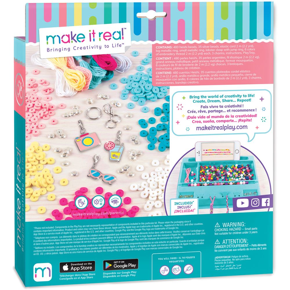 Комплект гривни Make It Real, Летни емоции, 528 части