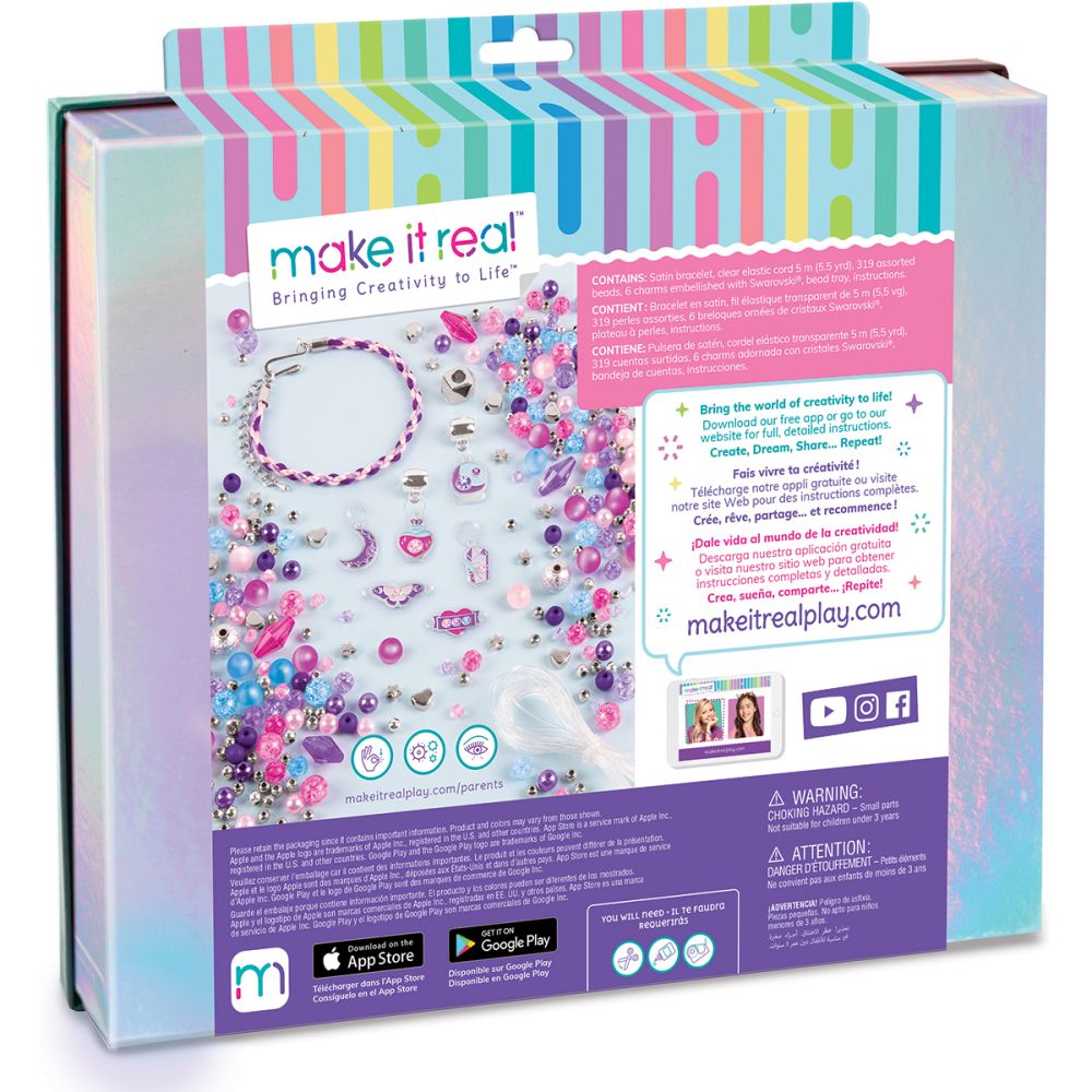 Комплект Make It Real, Гривни с магически кристали, Swarosvki, 328 части
