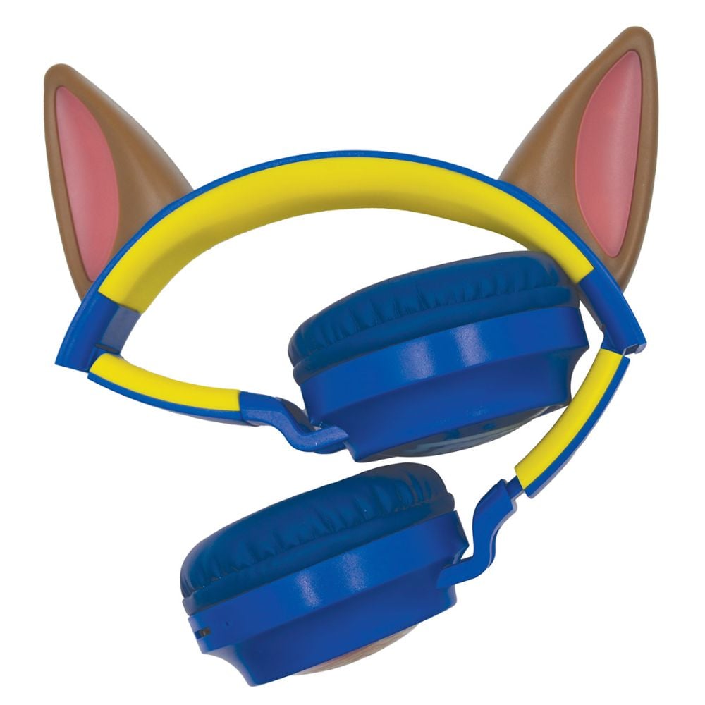 Сгъваеми слушалки 2 в 1 с ушички, Lexibook, Paw Patrol, Жак 3.5 мм, Bluetooth
