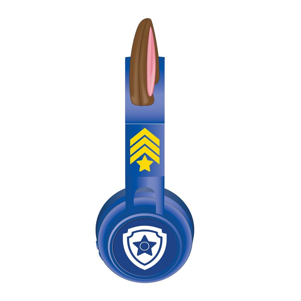 Сгъваеми слушалки 2 в 1 с ушички, Lexibook, Paw Patrol, Жак 3.5 мм, Bluetooth