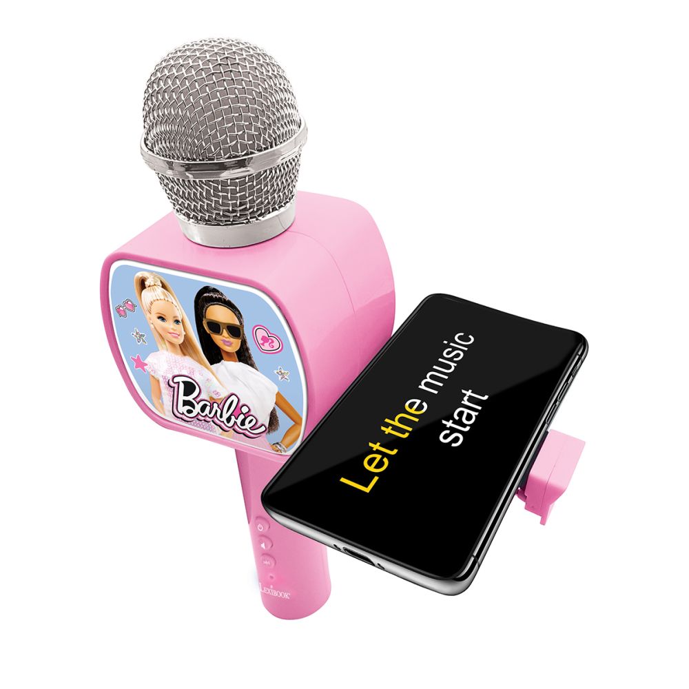 Безжичен микрофон Lexibook, Barbie