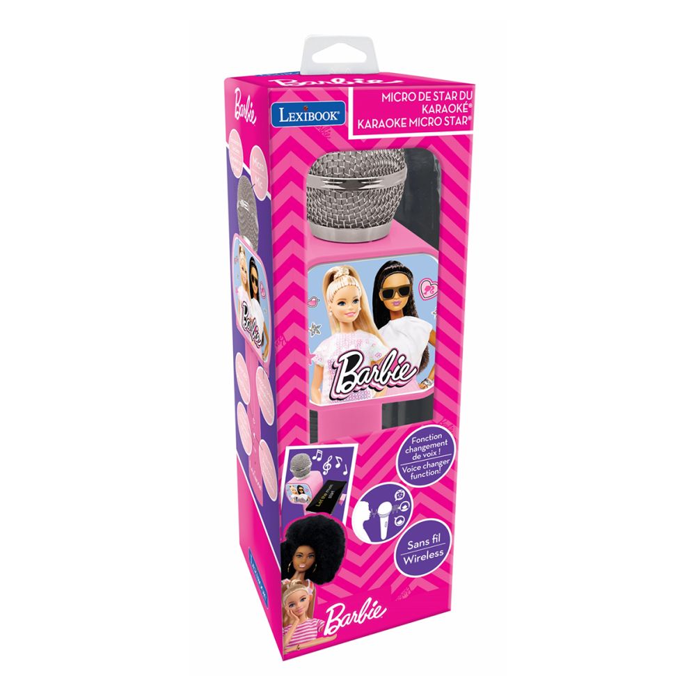 Безжичен микрофон Lexibook, Barbie