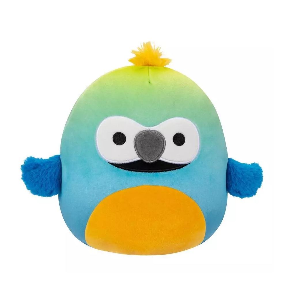 Плюшена играчка, Squishmallows, Папагал Baptise, 19 см