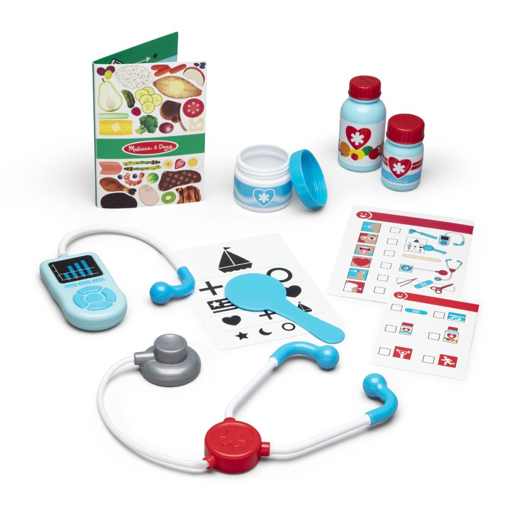 Комплект за игра, Melissa & Doug, При доктора, 25 части, 6074884