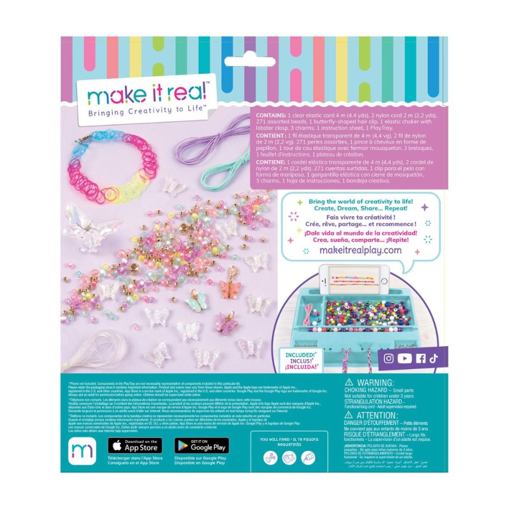 Комплект бижута Пеперуда, Make It Real, 281 части