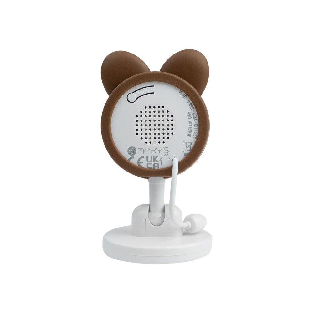 Бебешка видеокамера, Marys, Brown Bear, Tuya Wifi, Кафява