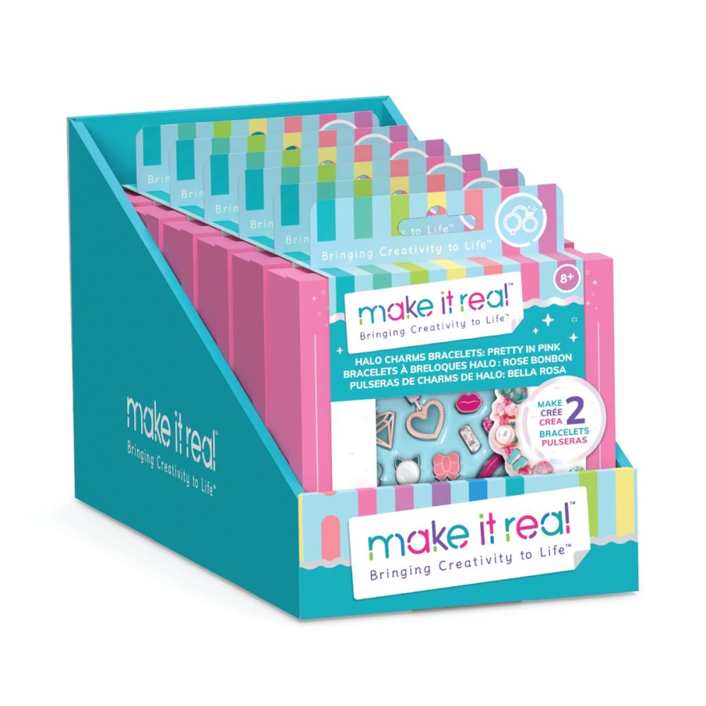 Комплект за създаване на 2 гривни, Make It Real, 17 части