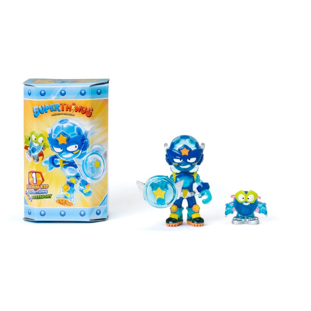 Комплект 2 фигурки и аксесоар, SuperThings, Guardians Of Kazoom Kid ...