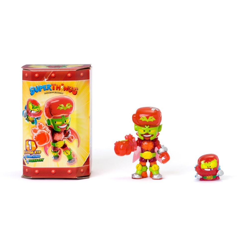 Комплект 2 фигурки и аксесоар, SuperThings, Guardians Of Kazoom Kid ...