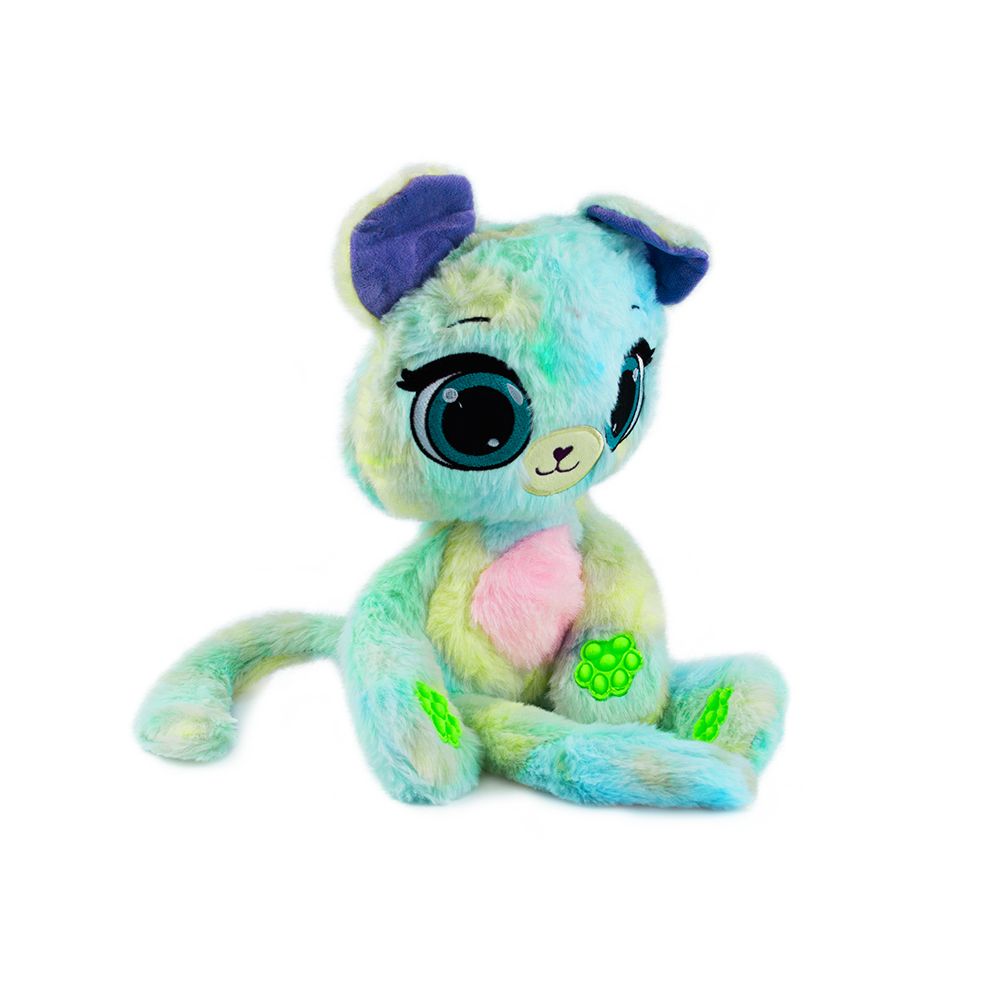 Ароматизирана мини плюшена играчка, Bubble Pops, S1, Lemony Zest Mouse, 23 см