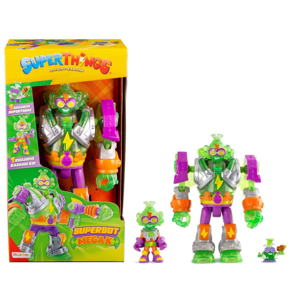 Комплект 3 фигурки, SuperThings, Superbot Mega-K