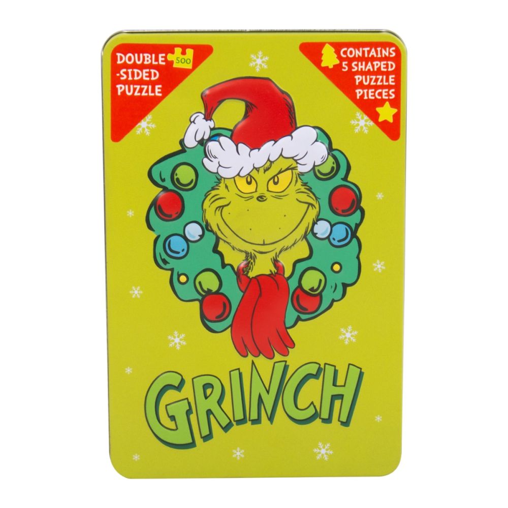 Пъзел с 2 лица, Grinch, 500 части