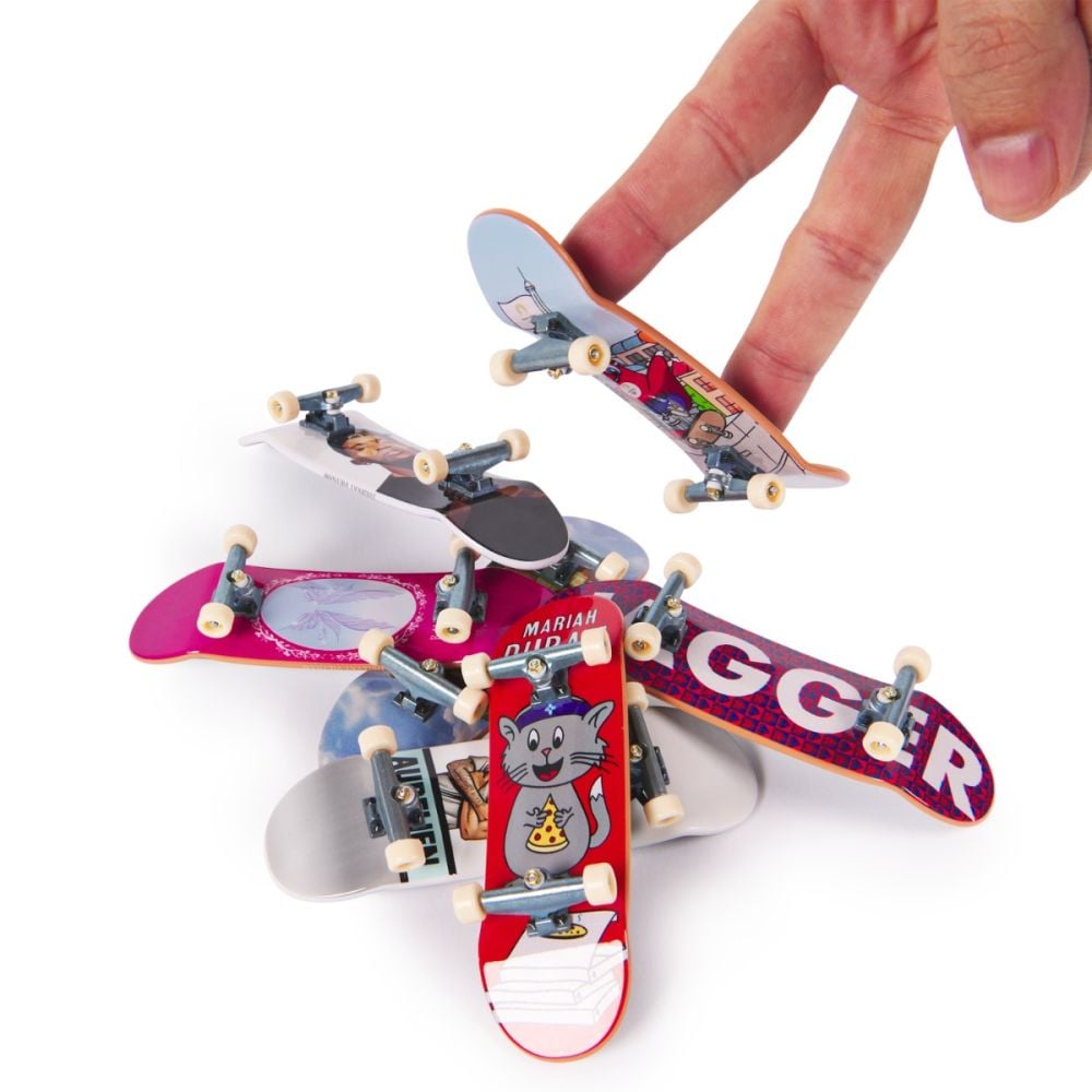 Комплект 8 мини скейтборда, Tech Deck, Competition Legends, 20147679