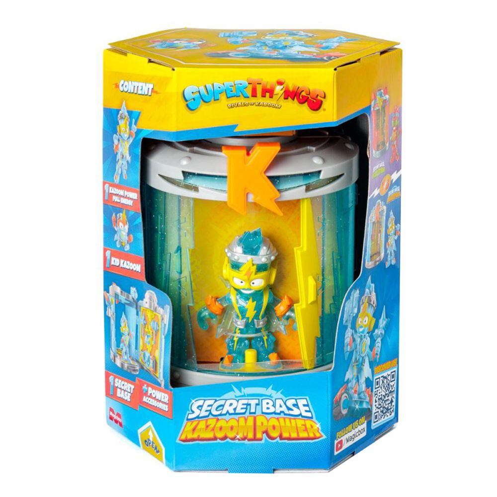 Комплект за игра, Superthings, Секретна база Kazoom Power