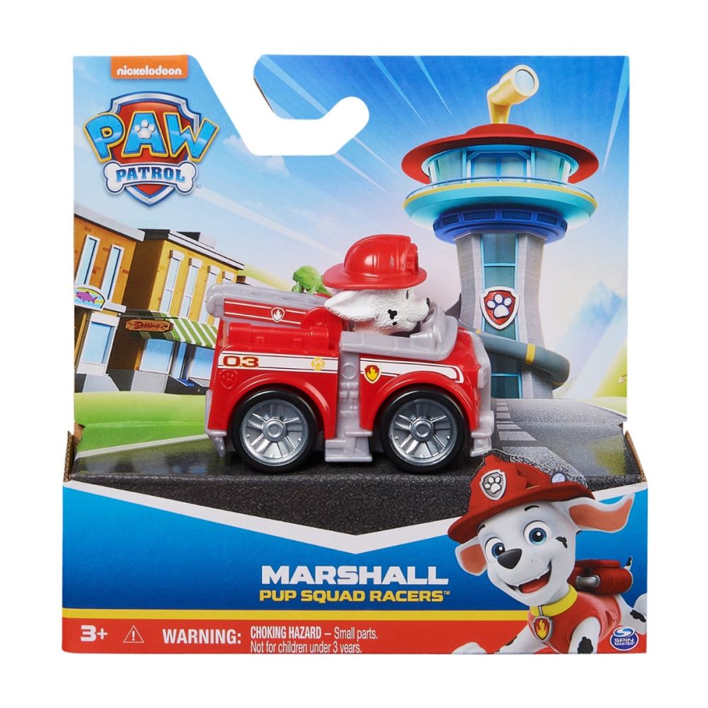 Комплект количка и фигурка, Paw Patrol, Marshall, 20147941