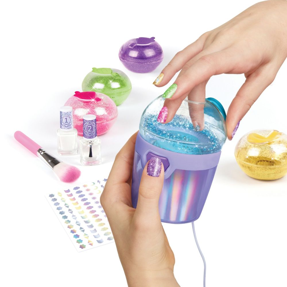 Комплект за маникюр с блясък, Make It Real, Party Nails, 11 части