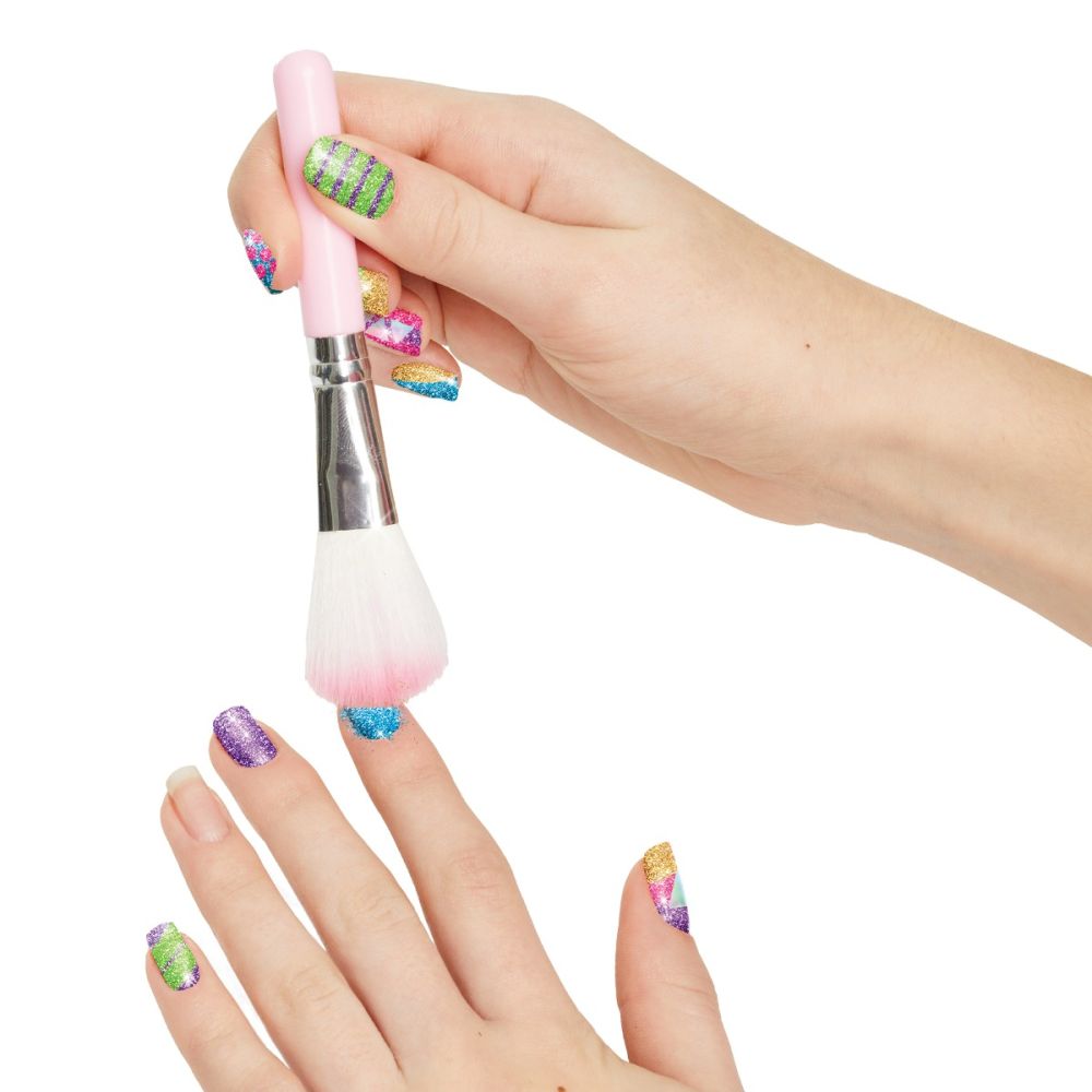 Комплект за маникюр с блясък, Make It Real, Party Nails, 11 части