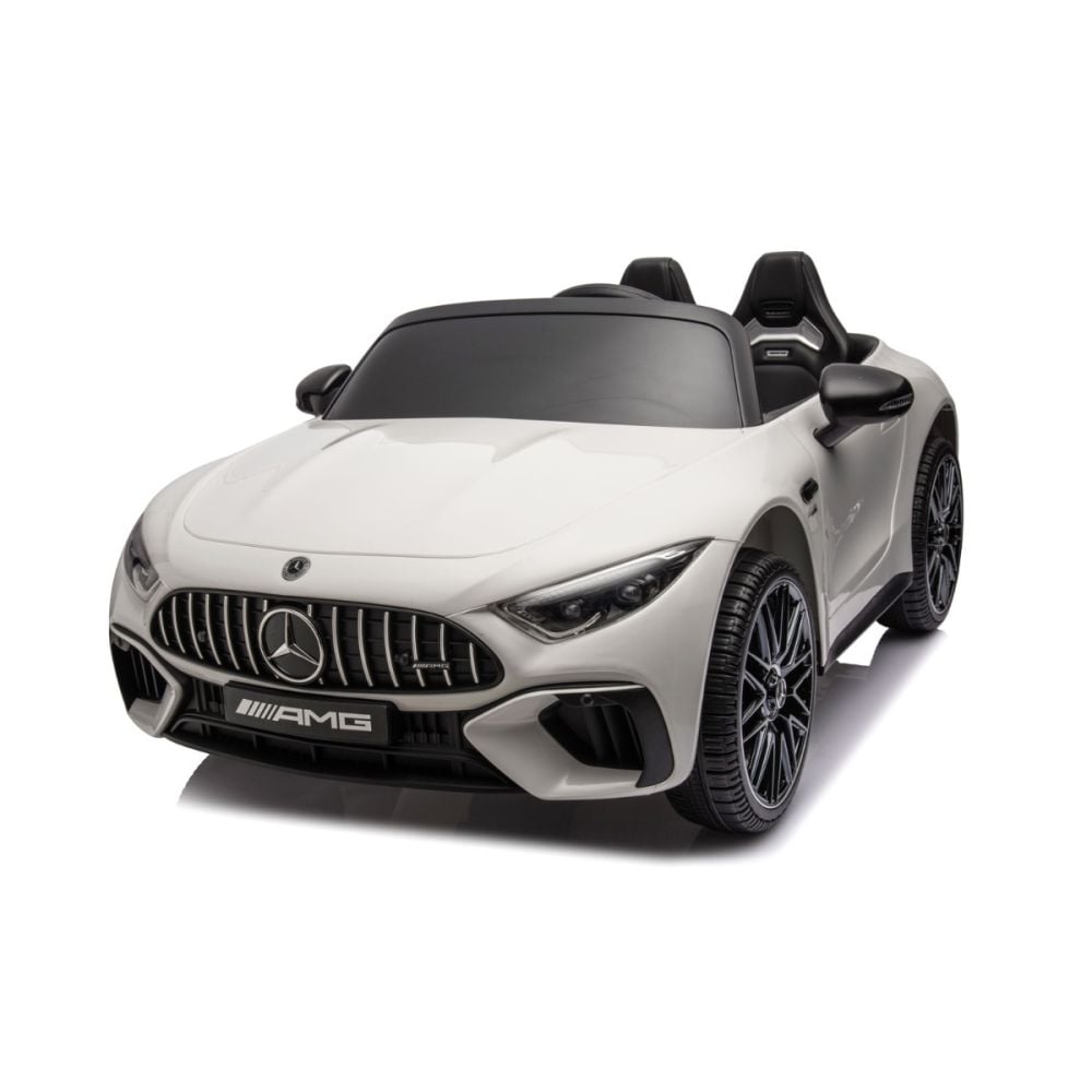 Електрическа кола с дистанционно, Mercedes-Benz AMG Sl63 10.8V, Бяла