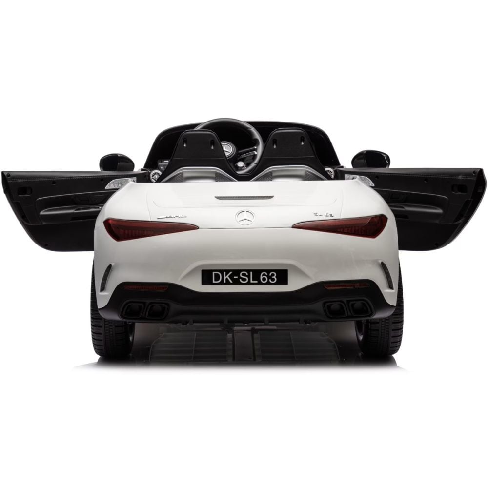 Електрическа кола с дистанционно, Mercedes-Benz AMG Sl63 10.8V, Бяла