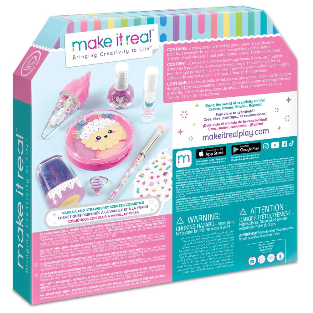 Комплект козметични продукти, Make It Real, Candy Shop, 9 части