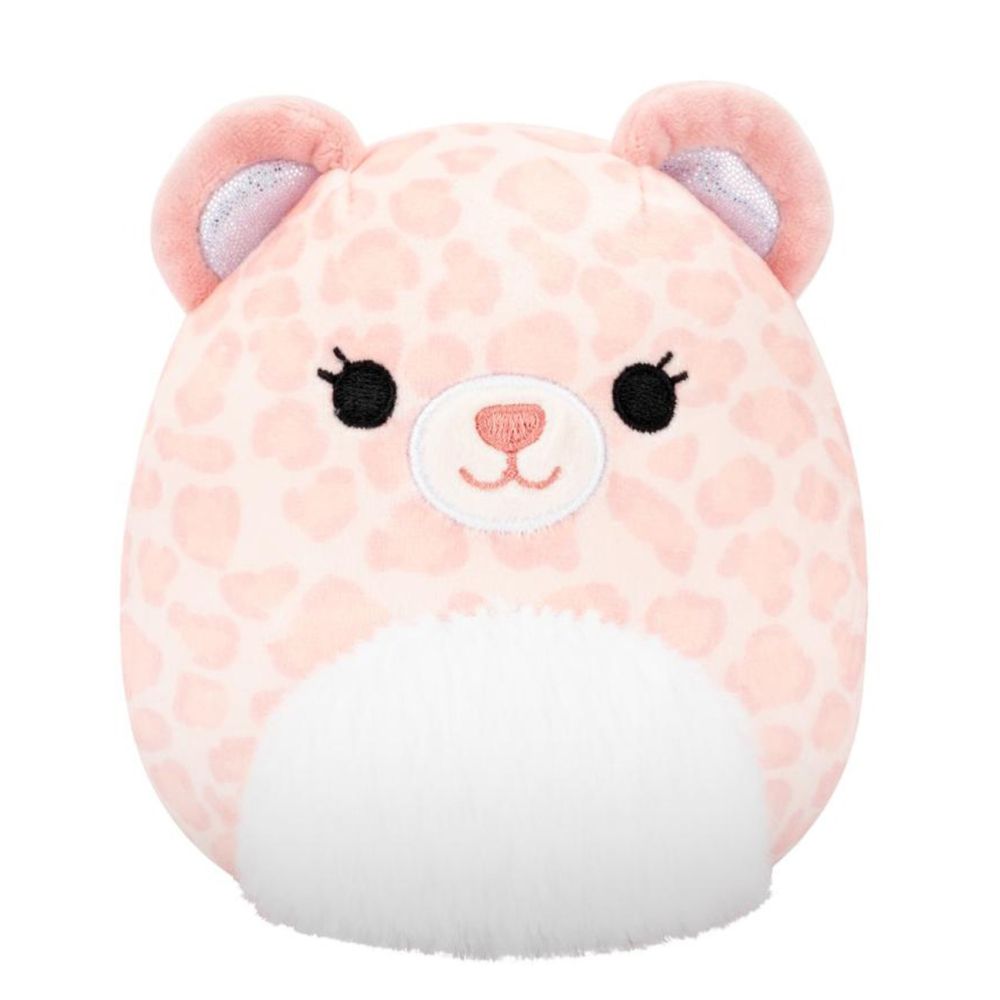 Плюшена играчка, Squishmallows, Phaedra The Pink Leopard, 19 см