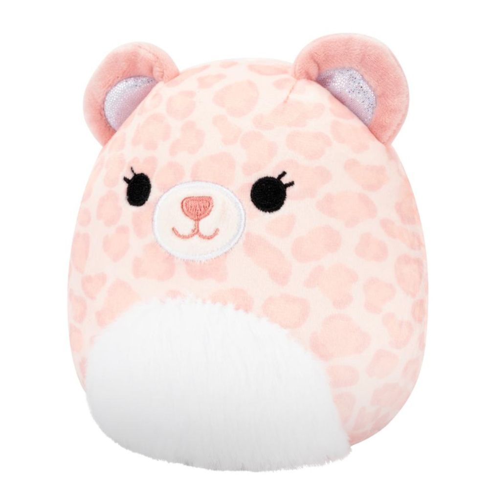 Плюшена играчка, Squishmallows, Phaedra The Pink Leopard, 19 см