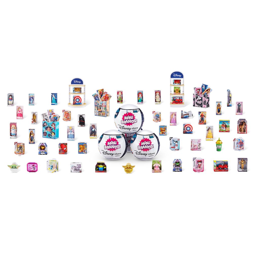 Топче с фигурка и аксесоари изненада, Mini Brands Disney, S1