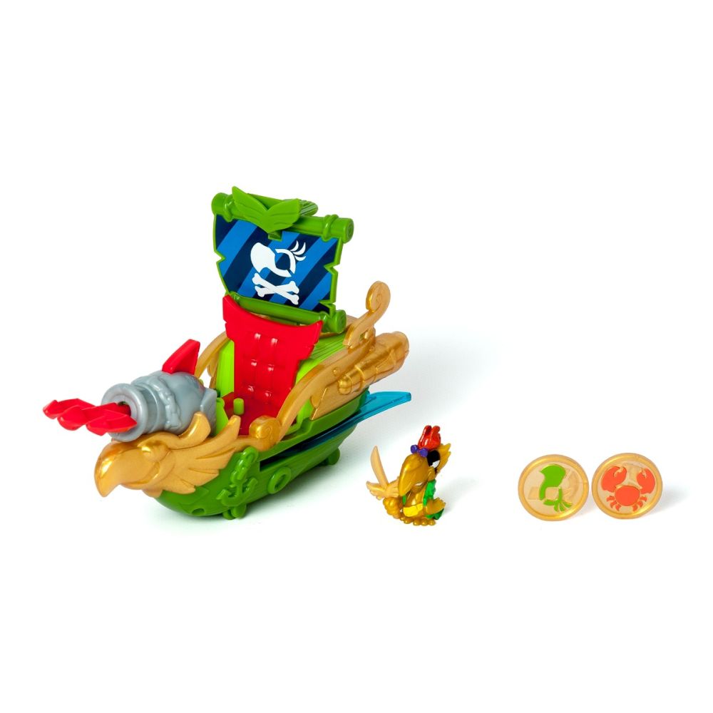 Комплект за игра с фигурка Captain Wings, Piratix, Nava Sky Hunter