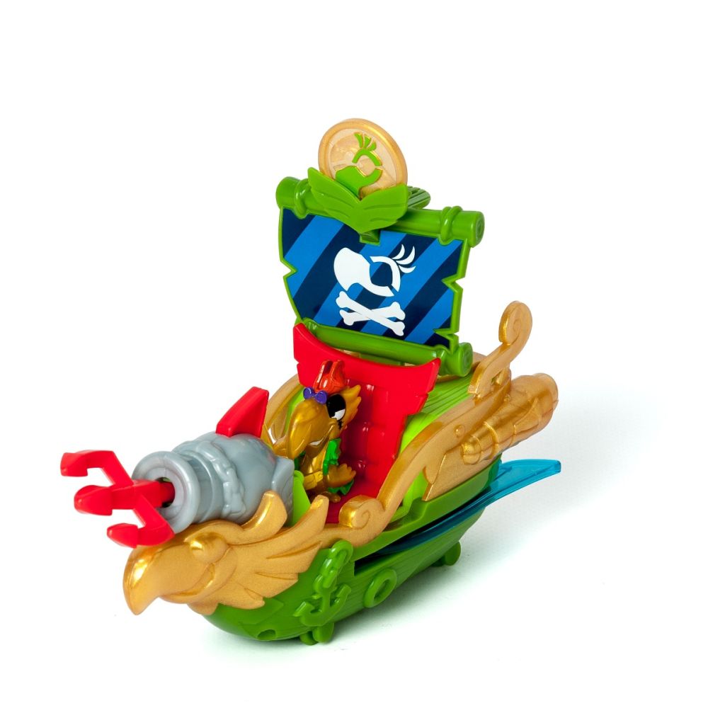 Комплект за игра с фигурка Captain Wings, Piratix, Nava Sky Hunter