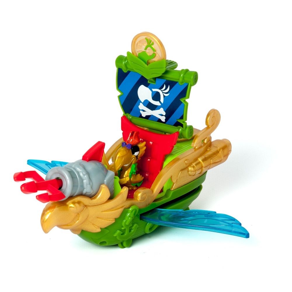 Комплект за игра с фигурка Captain Wings, Piratix, Nava Sky Hunter